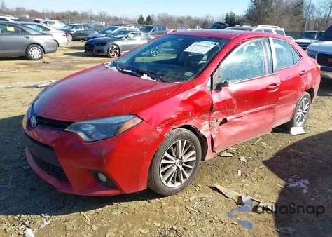2014 Toyota Corolla Le Plus from USA, damaged, VIN 2T1BURHE1EC079130